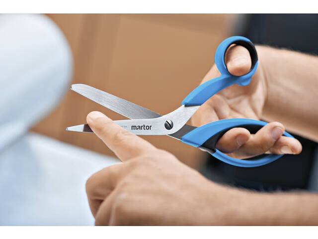 Veiligheidsschaar Martor Secumax 564 80mm blauw