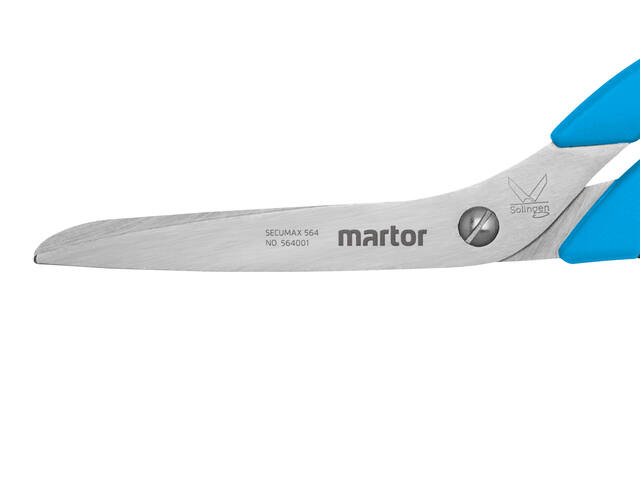 Veiligheidsschaar Martor Secumax 564 80mm blauw