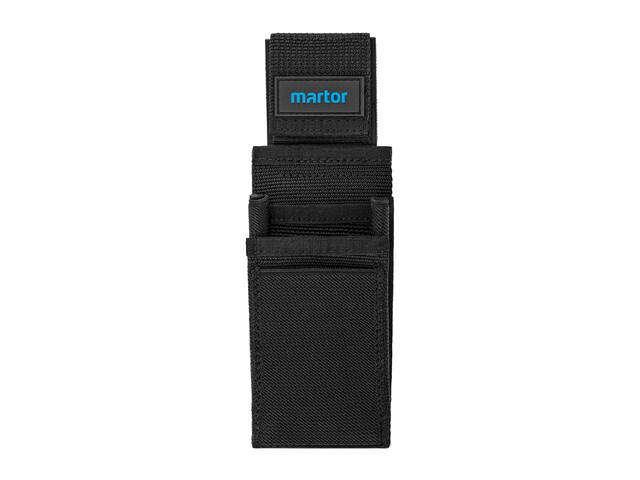 Riemtas Martor met clip L zwart