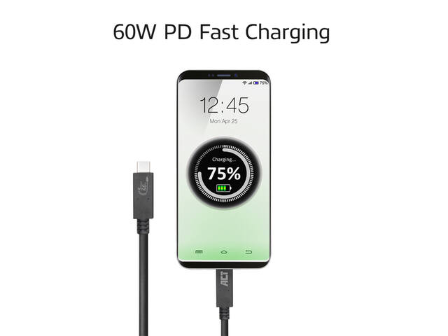 Kabel ACT USB 3.2 USB-C USB-IF gecert. 2 meter