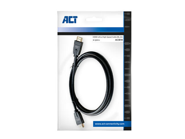 Kabel ACT HDMI Ultra High Speed 8K 2.0  2 meter