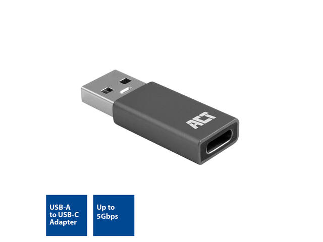 Adapter ACT USB-A naar USB-C USB 3.2 Gen.1