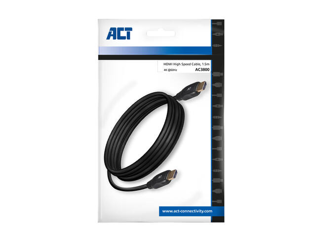 Kabel ACT HDMI High Speed type 1.4 1.5 meter