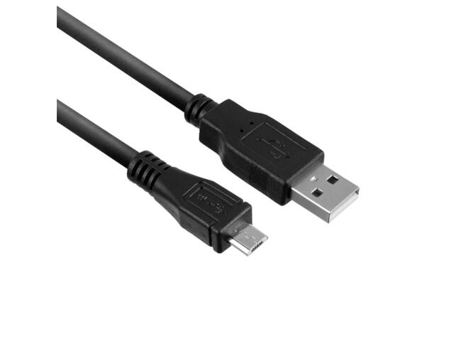 Kabel ACT USB 2.0 naar MicroB laad -en data 1m