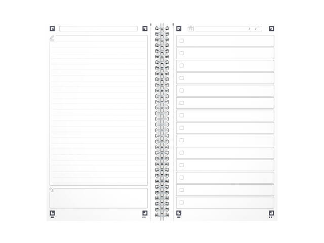 Task Manager Oxford 141x246 mm 115vel aqua