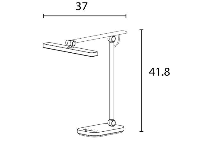 Bureaulamp Unilux Pureline led wit