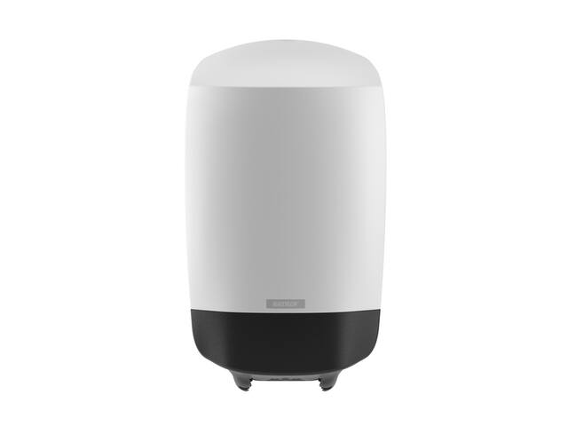 Poetspapierdispenser Katrin klein wit 82209