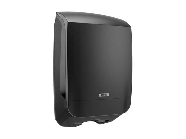 Handdoekdispenser Katrin medium zwart