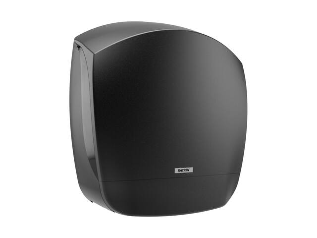 Toiletpapierdispenser Katrin Gigant L zwart 82186