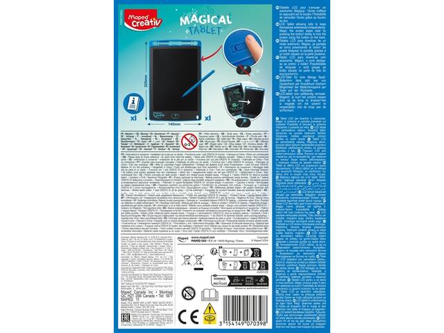 Tekentablet Maped Creativ Magical Tablet blauw