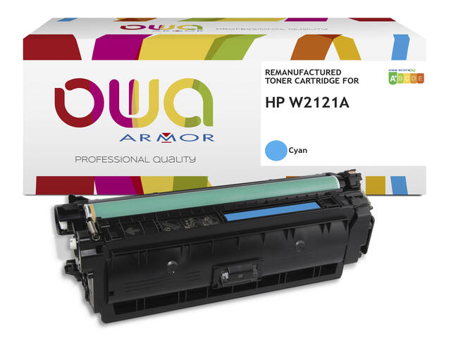 Tonercartridge OWA HP W2121A blauw