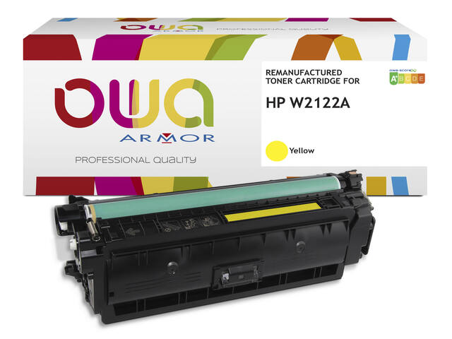 Tonercartridge OWA HP W2122A geel