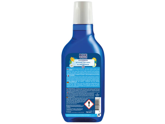 Allesreiniger Blue Wonder met dop dosering 750ml