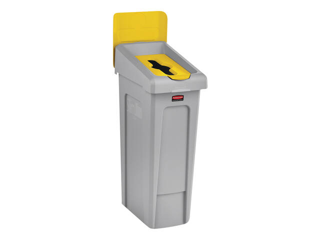 Deksel Rubbermaid Slim Jim RS gemengde recycl gl