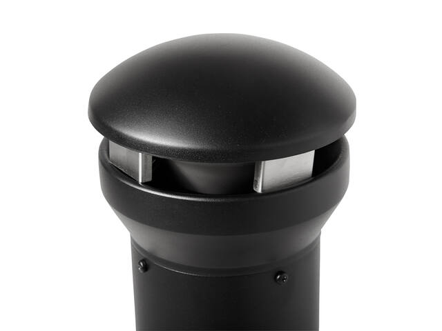 Asbak Rubbermaid Infinity Genie staand zwart