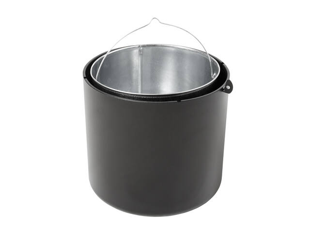 Asbak Rubbermaid Infinity Genie staand zwart