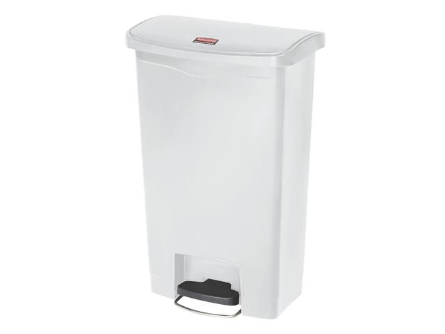 Pedaalemmer Rubbermaid Slim Jim Step On 50L wit