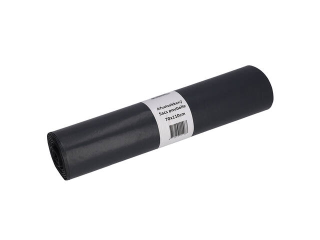 Afvalzak Cleaninq 70x110cm recycled T70 120L grijs