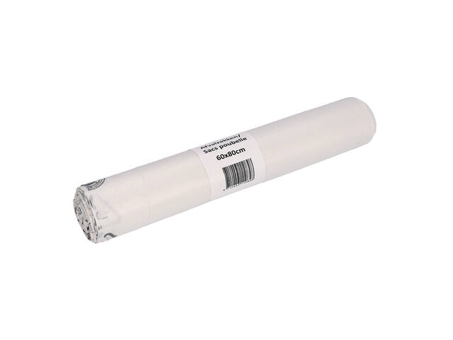 Afvalzak Cleaninq 60x80cm recycled T23 60L transp