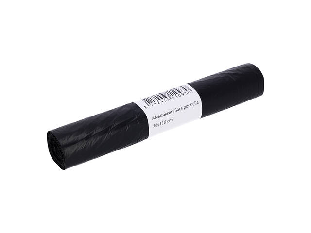 Afvalzak Cleaninq 70x110cm T25 120L zwart