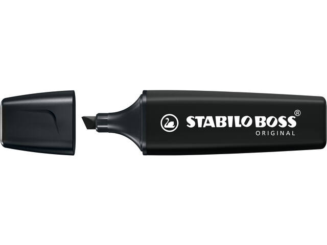 Markeerstift STABILO Boss 70/46 nature zwart