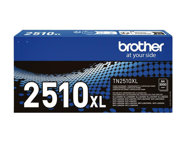 Toner Brother TN-2510XL zwart