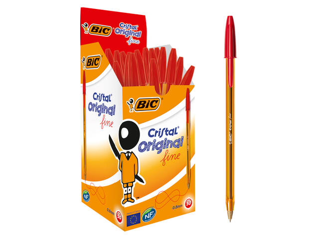 Balpen Bic Cristal F rood