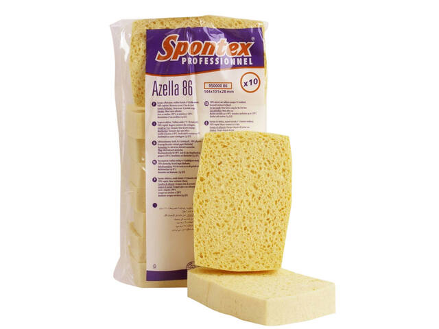Spons Spontex Azella 86 glazenwassersspons 10st