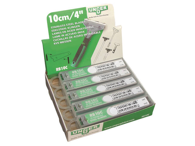 Reservemes Unger voor schraper 10cm 10stuks