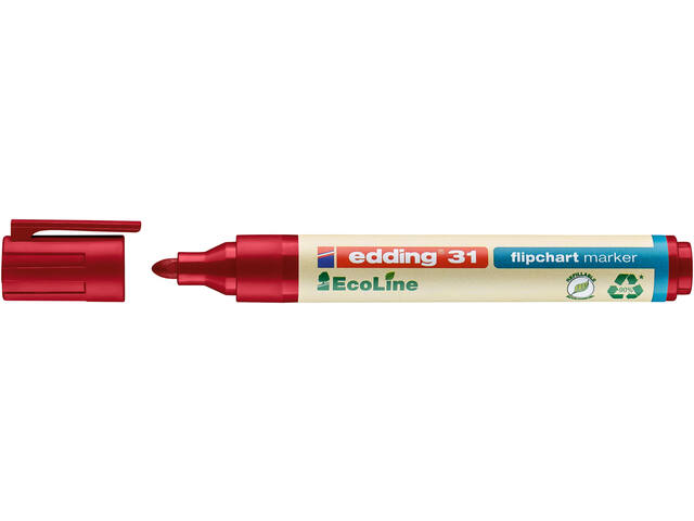 Viltstift edding 31 Eco flipover rond 1.5-3mm rd