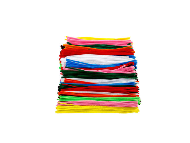 Chenilledraad Crea Com 30cm 700 stuks assorti