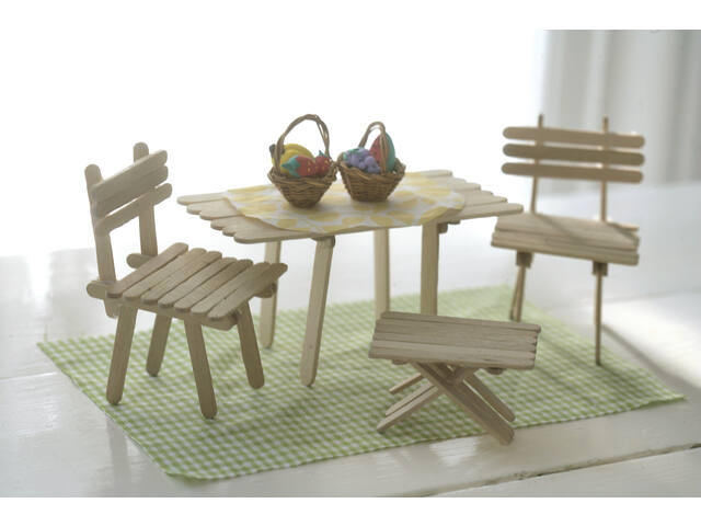 Stokje Crea Com 11.5x1cm berkenhout 200 stuks