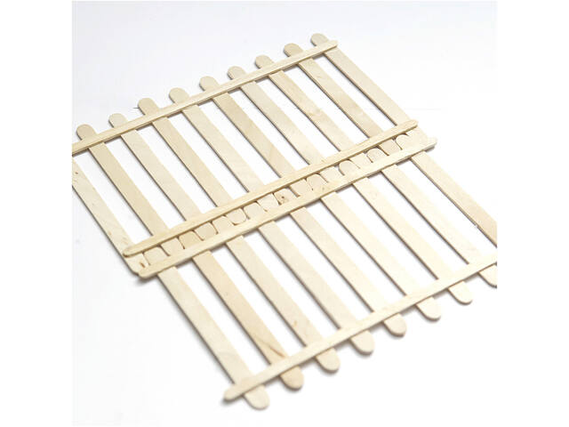 Stokje Crea Com 11.5x1cm berkenhout 200 stuks