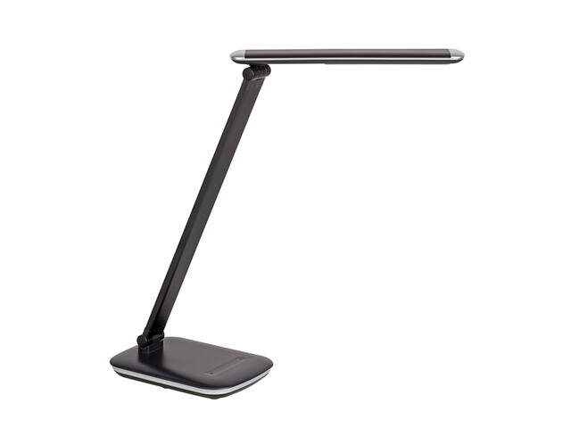 Bureaulamp MAUL Jazzy dimbaar USB-poort zwart