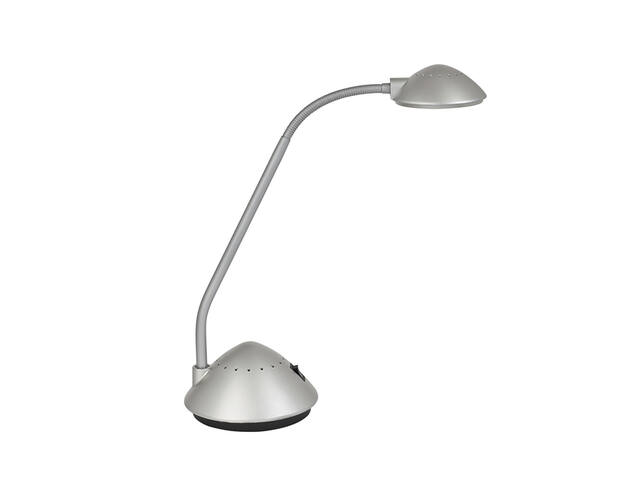 Bureaulamp MAUL Arc LED zilver