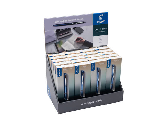 Balpen PILOT Acro 1000 M assorti