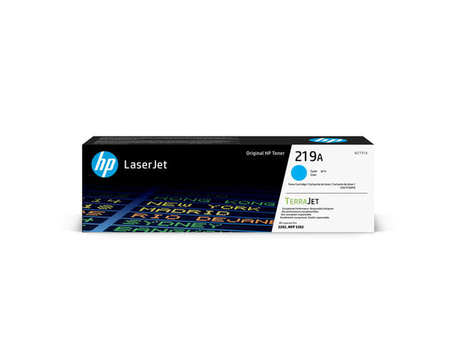 Tonercartridge HP W2191A 219A blauw