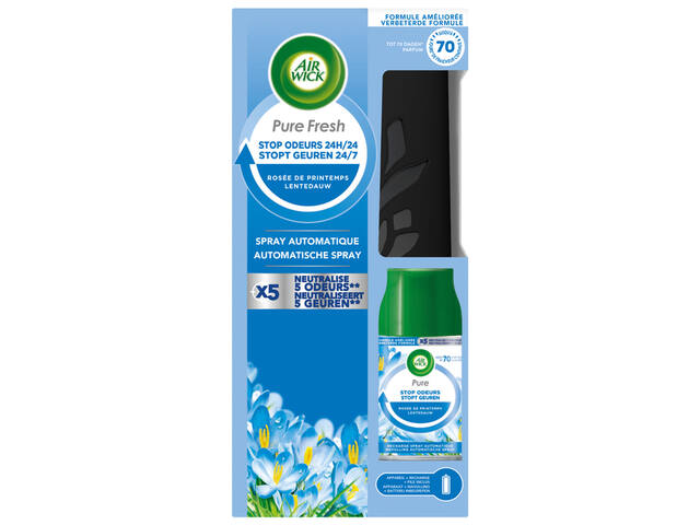 Luchtverfrisser AirWick PF Lentedauw Kit 250ml
