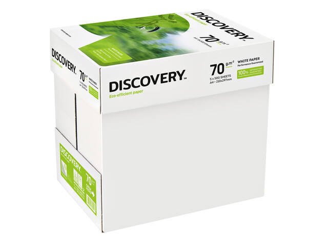 Kopieerpapier Discovery A4 70gr wit