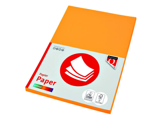 Kopieerpapier Quantore Col-50 A4 160gr diepgeel