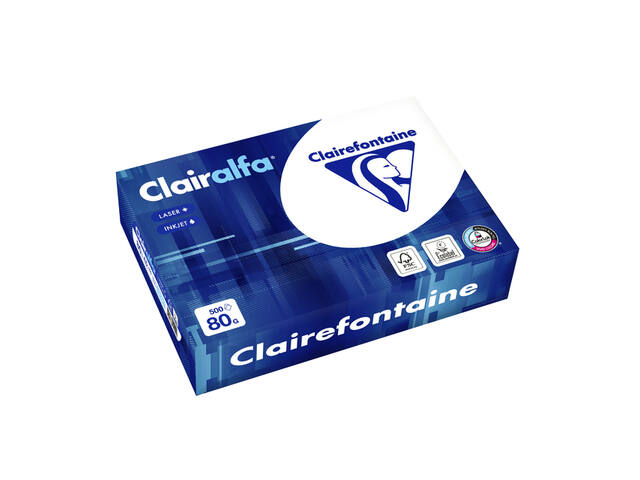 Kopieerpapier Clairefontaine Clairalfa A5 80gr wt