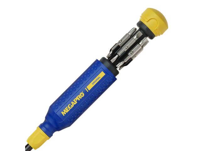 Schroevendraaier Megapro Original 15 bits blauw