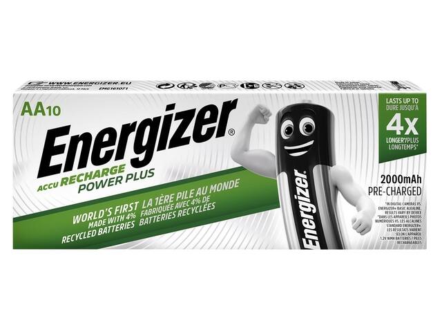 Batterij oplaadbaar Energizer 10x AA