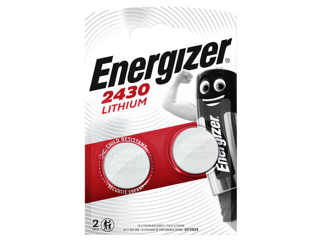 Batterij Energizer 2x CR2430 lithium