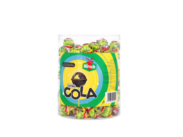 Lolly Hirsch cola citroen 100x12 gram