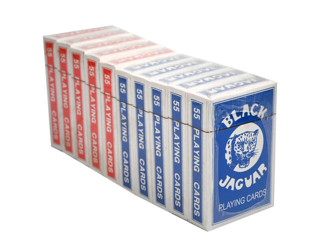 Speelkaarten rood en blauw seal a 10 pakjes