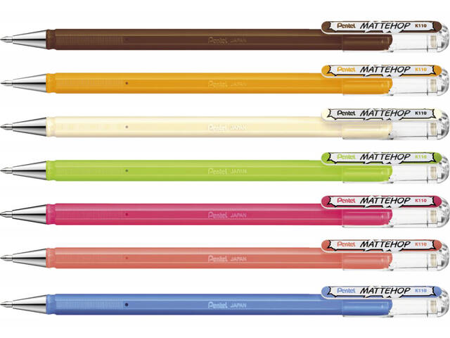 Gelschrijver Pentel K110 Mattehop  Fun Sweet M ass
