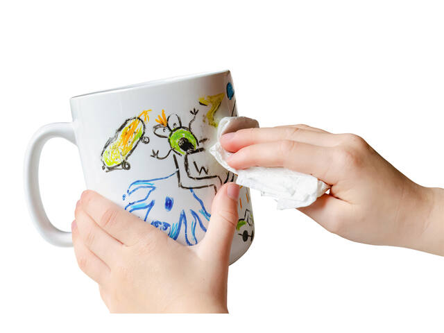 Whiteboardpotlood BicKids Multi Surface blauw