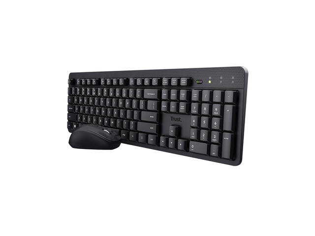 Toetsenbord Trust Ody II draadloos + muis AZERTY