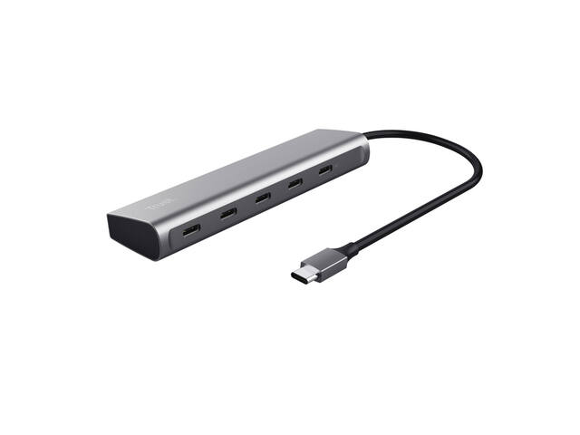 Hub Trust USB-C Halyx 5 poorts